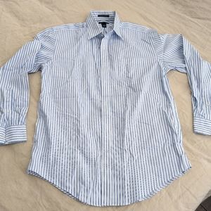 Lands End Non-Iron Cotton Oxford Size 15.5x33 (bundle 2 for $20, 3 for $28)